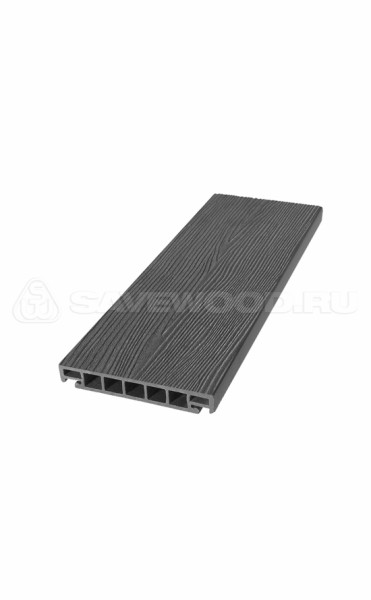 Террасная доска из ДПК SW Salix (S) (R) графит купить в Уфе