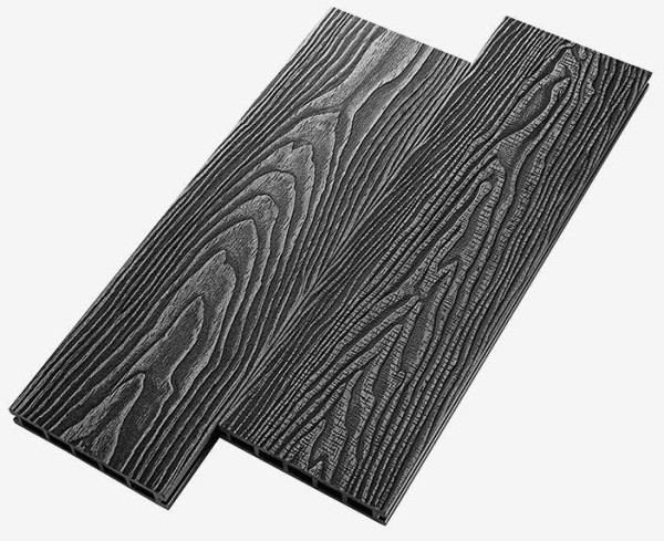 Террасная доска из ДПК RusDecking Unodeck Vintage - Графит купить в Уфе