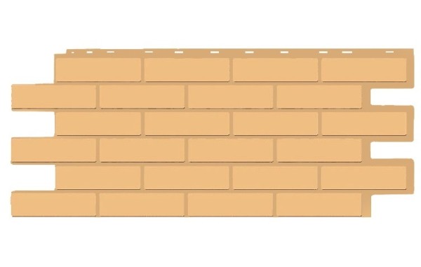 Фасадная панель T-Siding Кирпич Модерн Эко Крем купить в Уфе