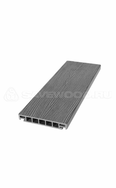 Террасная доска из ДПК SW Salix (S) (R) пепельный купить в Уфе