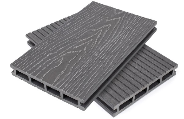 Террасная доская ДПК NanoWood Nature 3D пустотелая Серый купить в Уфе