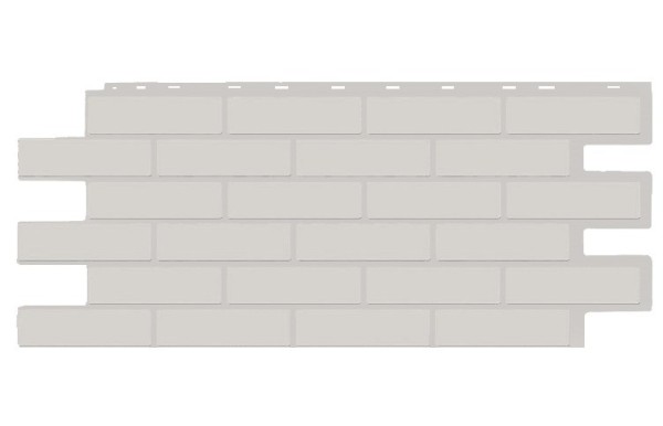 Фасадная панель T-Siding Кирпич Модерн Эко Уайт купить в Уфе