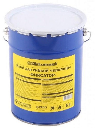 Клей для гибкой черепицы BITUMAST 5 л купить в Уфе